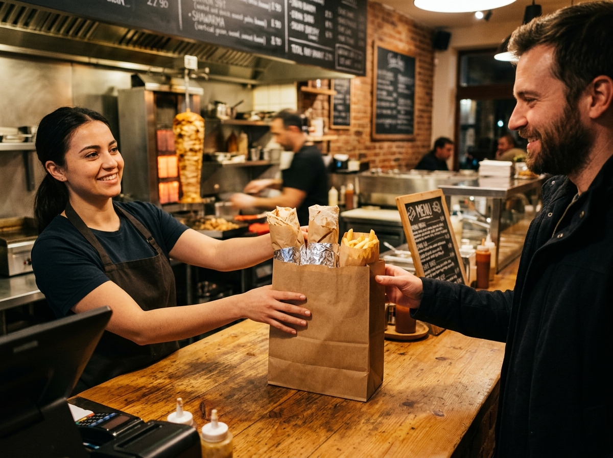Fast pickup order counter at BEWAZ Cleveland